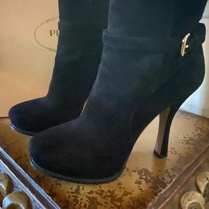 Prada Black Booties Size 39